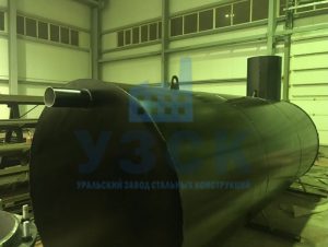 Резервуар горизонтальный стальной наземный в Таганроге