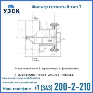 Фильтр сетчатый ФС по Т-ММ-11-2003 в Таганроге