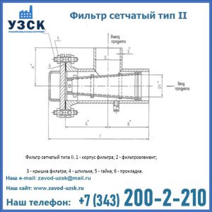 Фильтр сетчатый ФС по Т-ММ-11-2003 в Таганроге