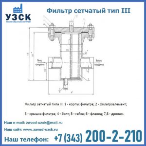 Фильтр сетчатый ФС по Т-ММ-11-2003 в Таганроге