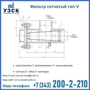 Фильтр сетчатый ФС по Т-ММ-11-2003 в Таганроге